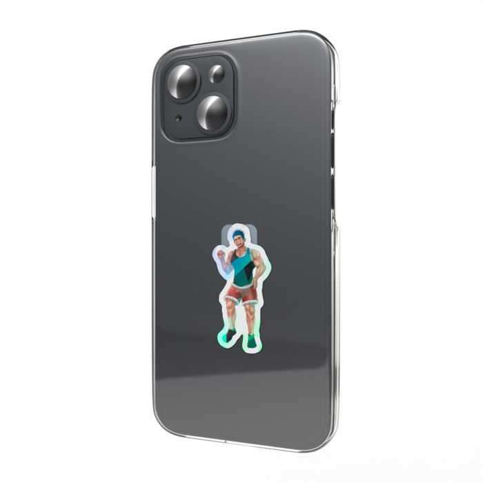 ホログラムスマホステッカー - 縦