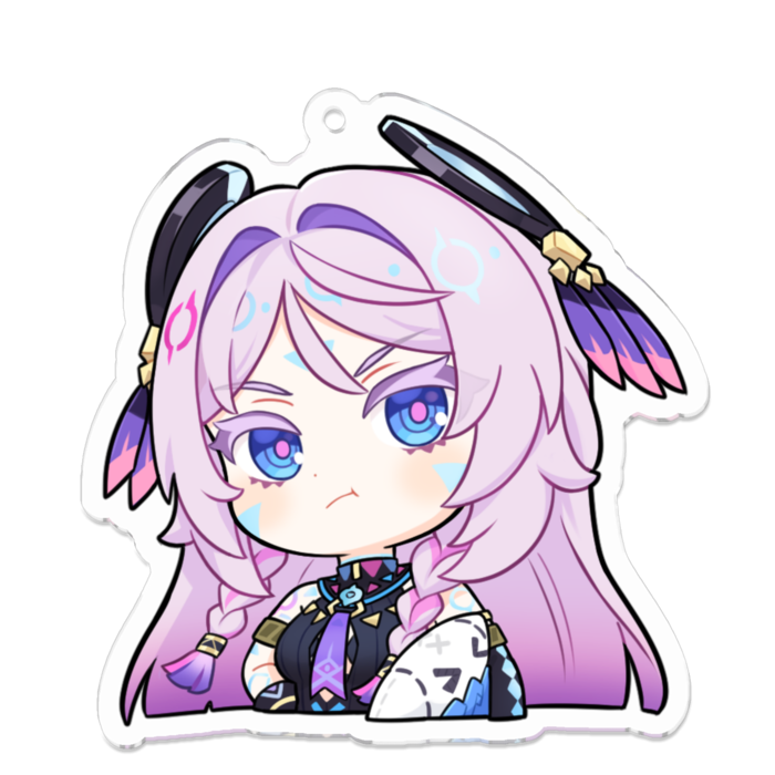 アクリルキーホルダー - 70 x 70 (mm)