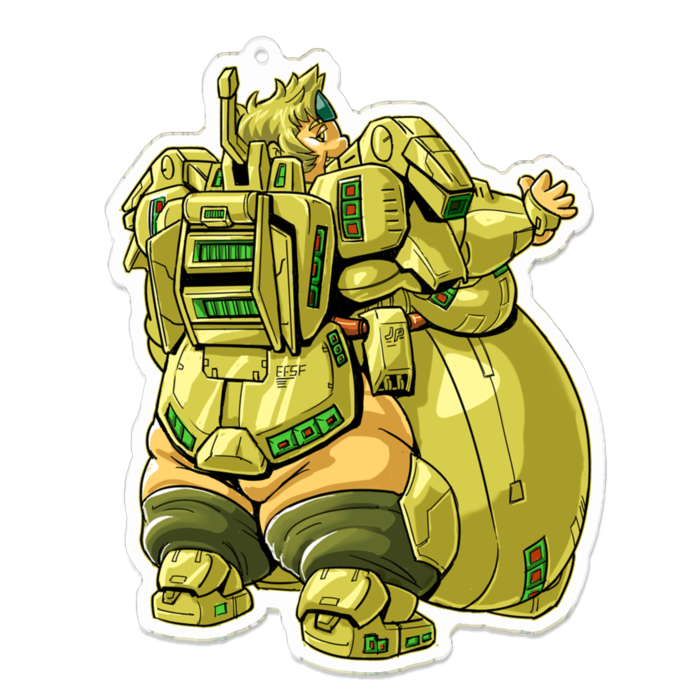 アクリルキーホルダー - 100 x 100 (mm)