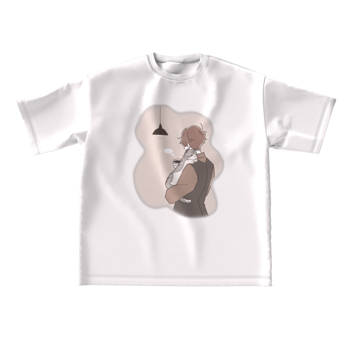 ビッグシルエットTシャツ - L - 正面