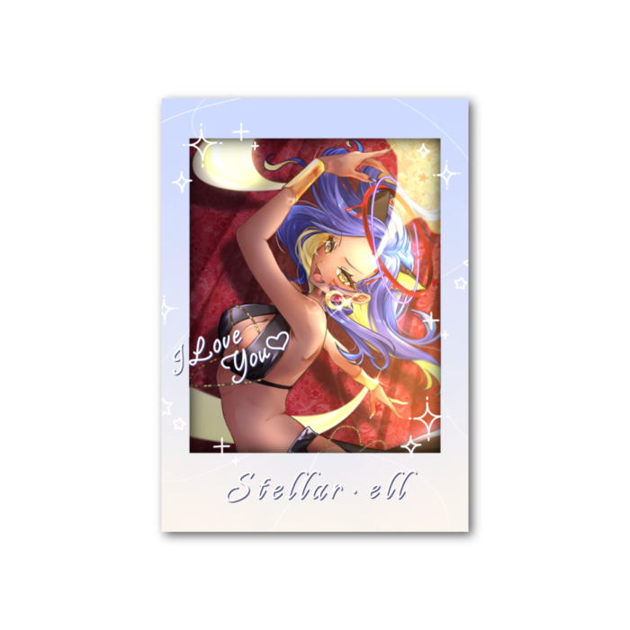 フォト風カード - 縦 - 片面