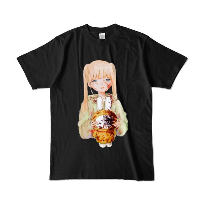 カラーTシャツ - L - ブラック (濃色)