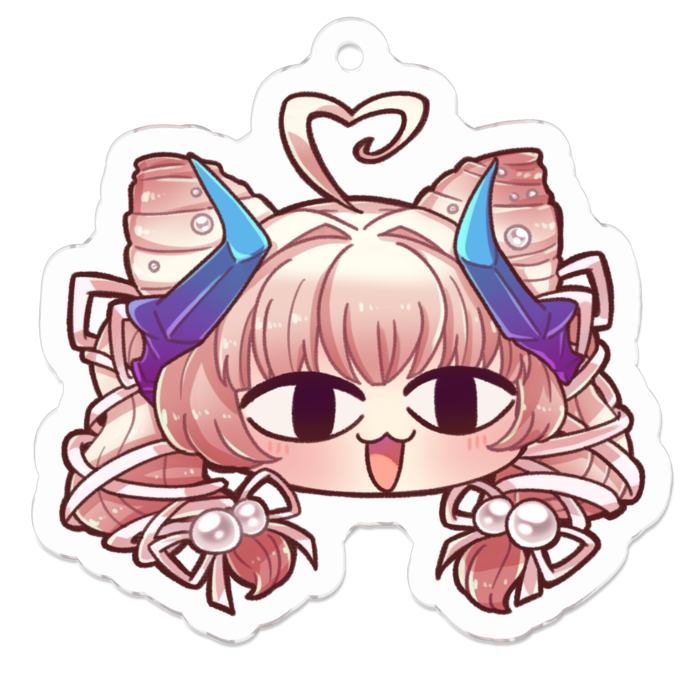 アクリルキーホルダー - 50 x 50 (mm)