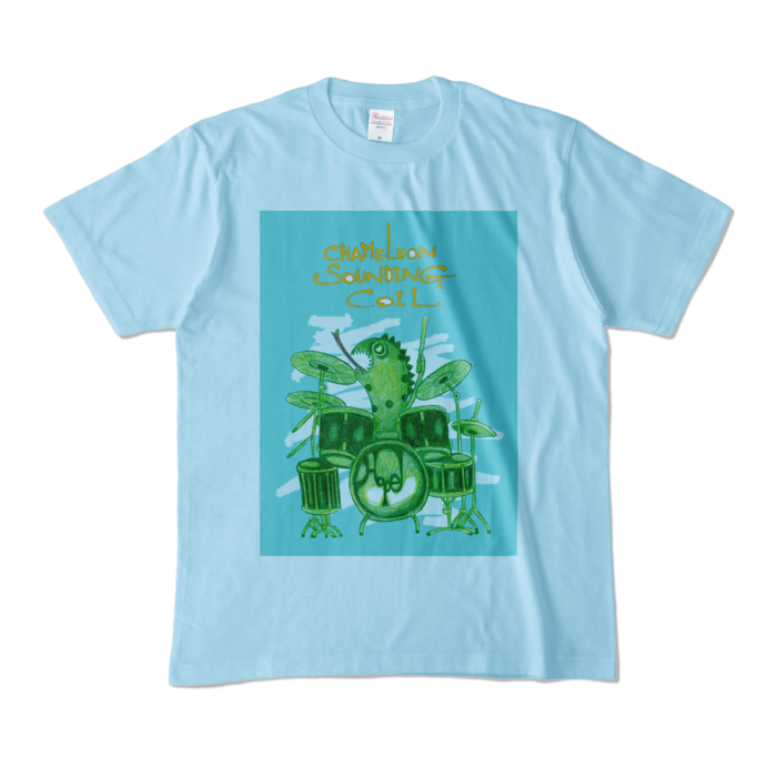 カラーTシャツ - M - ライトブルー (淡色)
