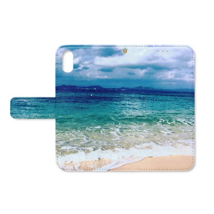 沖縄の海iphone7 8手帳型ケース Sango23 Booth