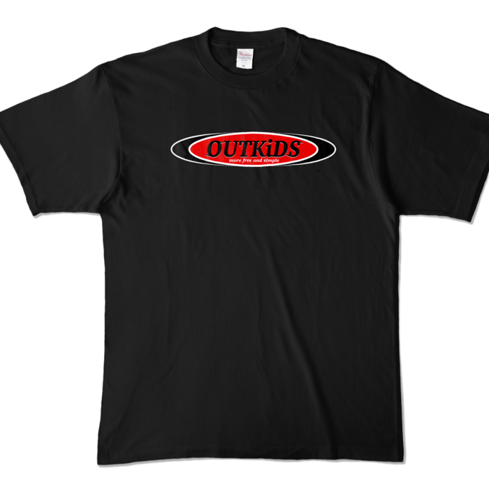 カラーTシャツ - XL - ブラック (濃色)