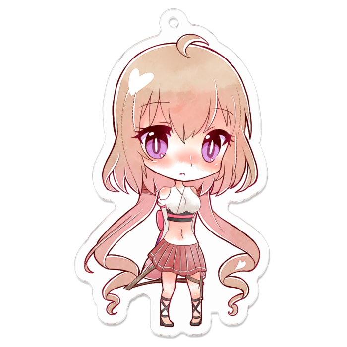 アクリルキーホルダー - 70 x 70 (mm)