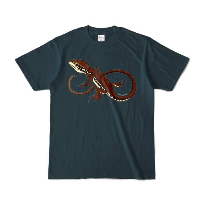 カラーTシャツ - S - デニム (濃色)