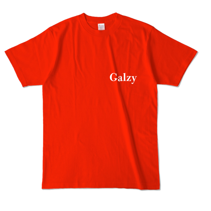 カラーTシャツ - L - レッド (濃色)
