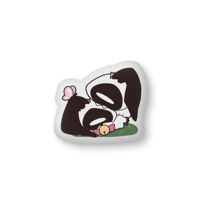 ふかふかクッション (うちの子×2)