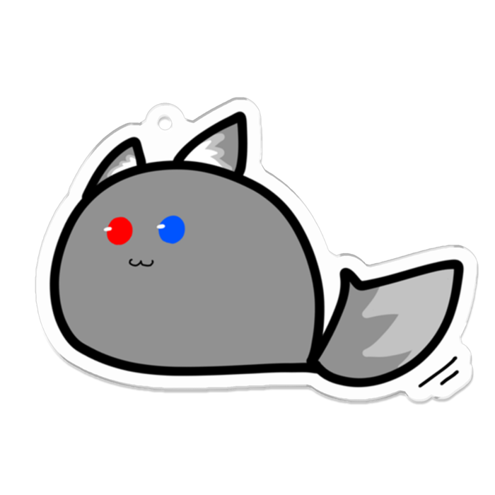 アクリルキーホルダー(コーティング) - 70 x 70 (mm)
