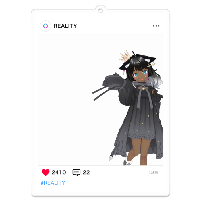 アクリルキーホルダー - 100 x 100 (mm)