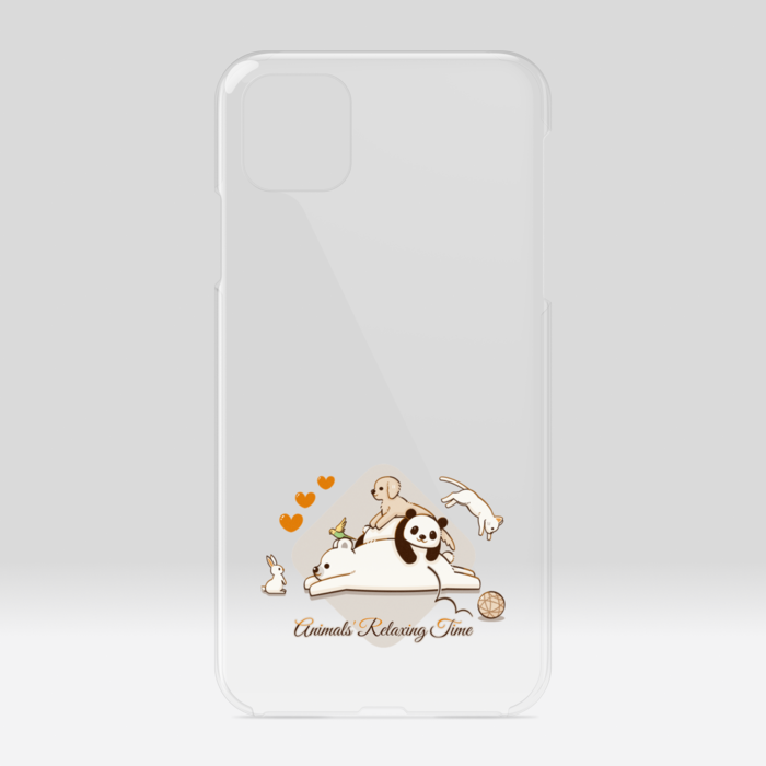 クリアiPhoneケース　iPhone 11ProMax