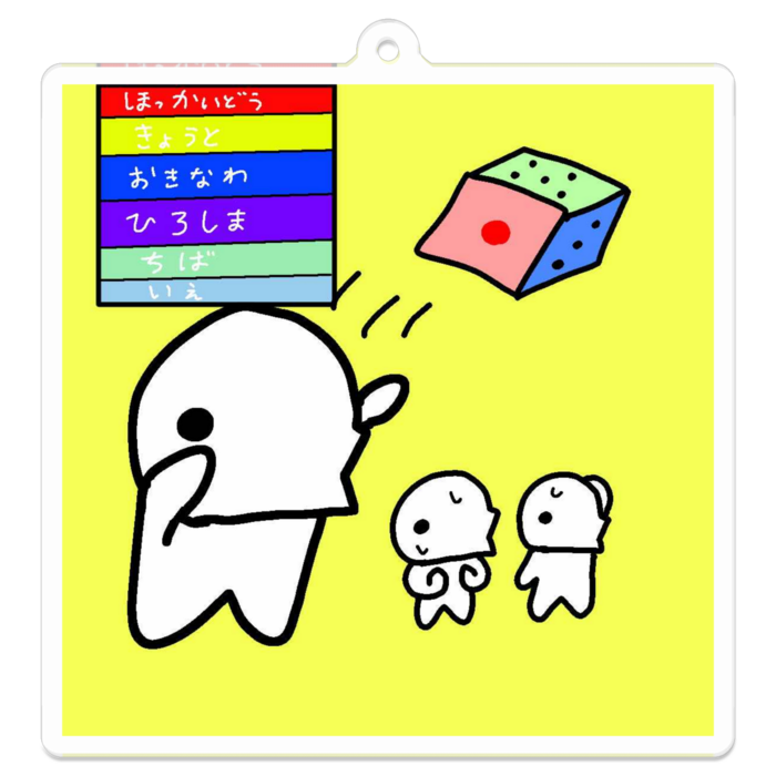 10.行脚サイコロの行き先はどこになるか！？