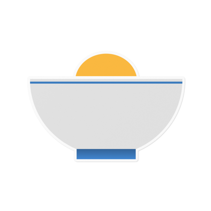 ステッカー - 160 x 160 (mm)