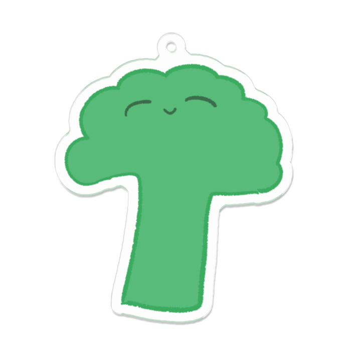 アクリルキーホルダー - 70 x 70 (mm)