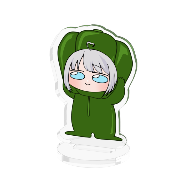 アクリルフィギュア[ピーマン] - 50x50mm