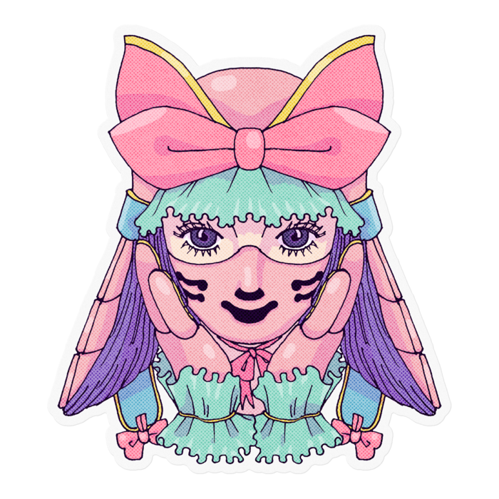 ステッカー - 100 x 100 (mm)