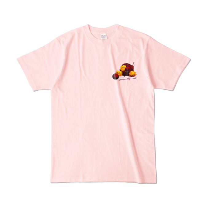 カラーTシャツ - L - ライトピンク (淡色)