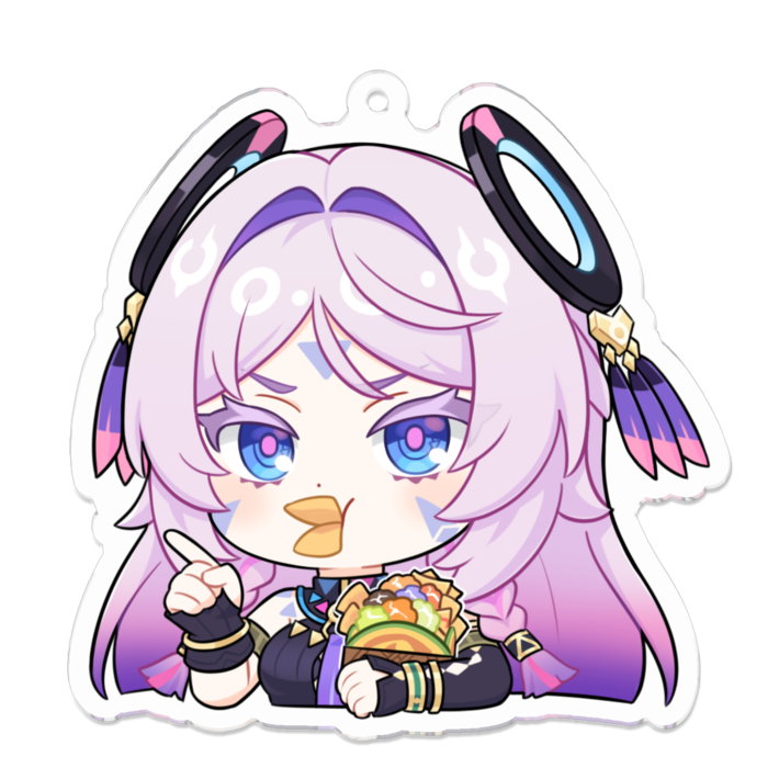 アクリルキーホルダー - 70 x 70 (mm)