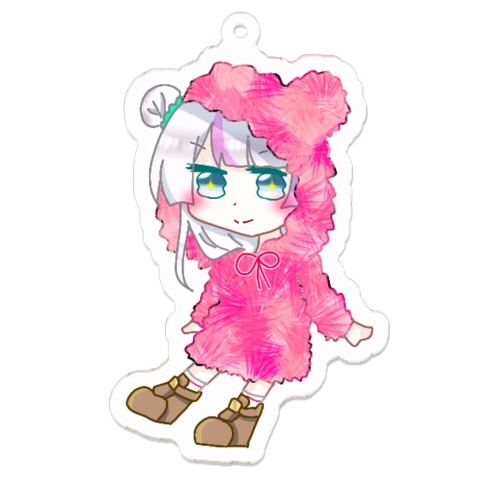 アクリルキーホルダー - 70 x 70 (mm)