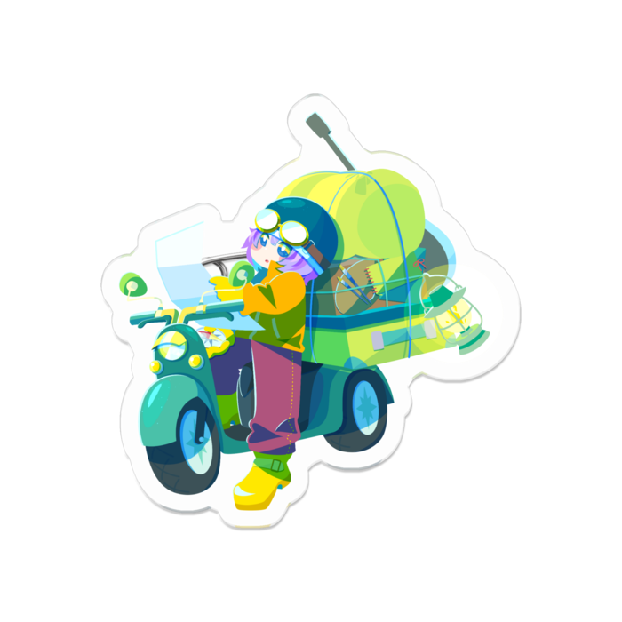 アクリルバッジ - 50 x 50 (mm)