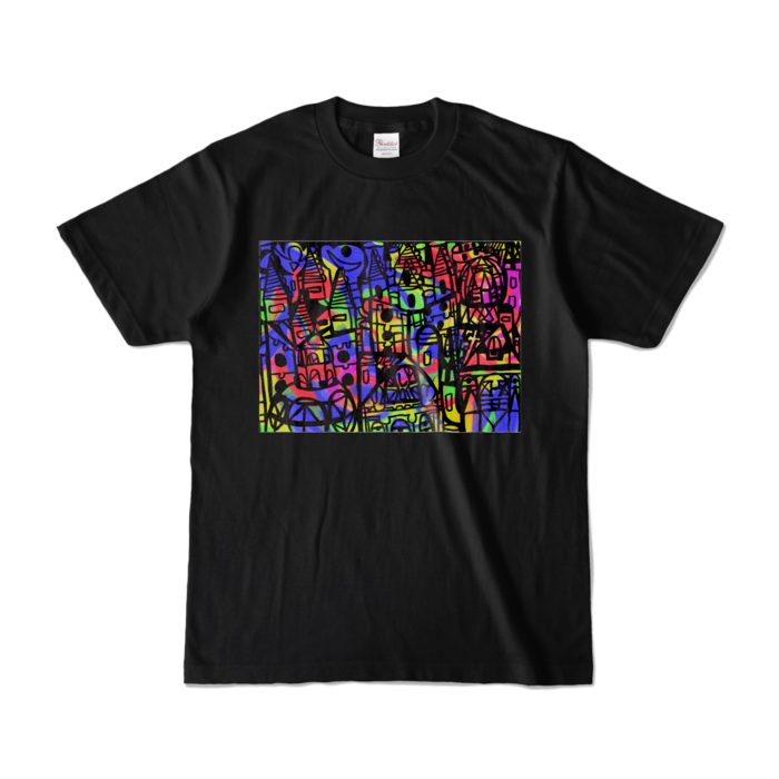 カラーTシャツ - S - ブラック (濃色)