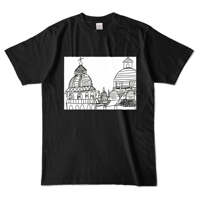 カラーTシャツ - L - ブラック (濃色)