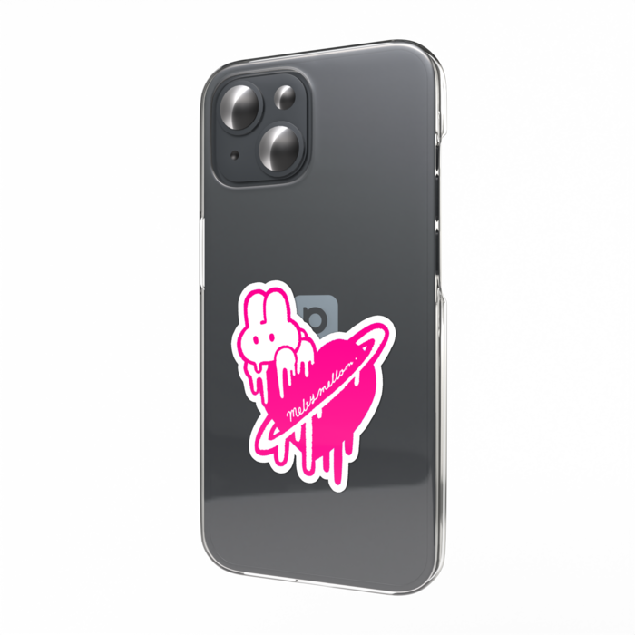 スマホステッカー (ピンク)