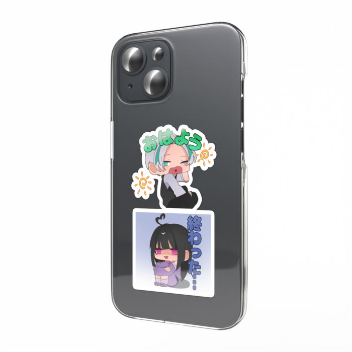 スマホステッカー - W55 × H91mm 以内