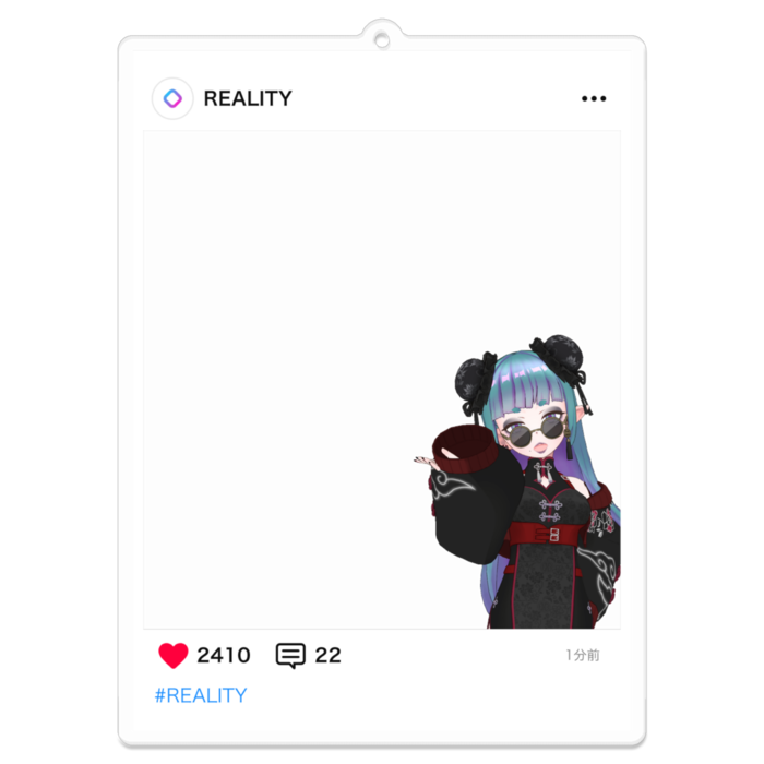 アクリルキーホルダー - 100 x 100 (mm)