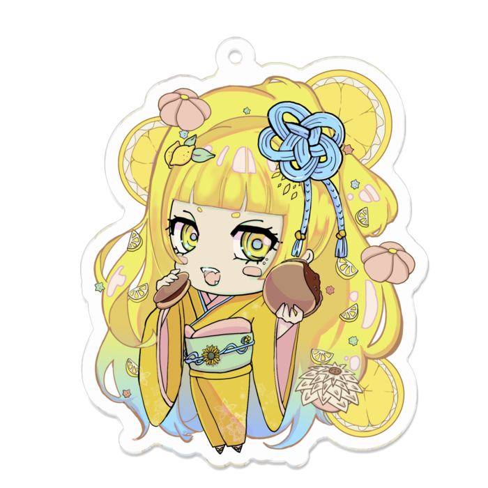 アクリルキーホルダー - 70 x 70 (mm)