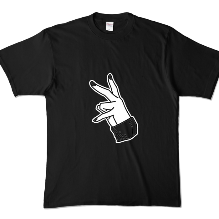カラーTシャツ - XL - ブラック (濃色)
