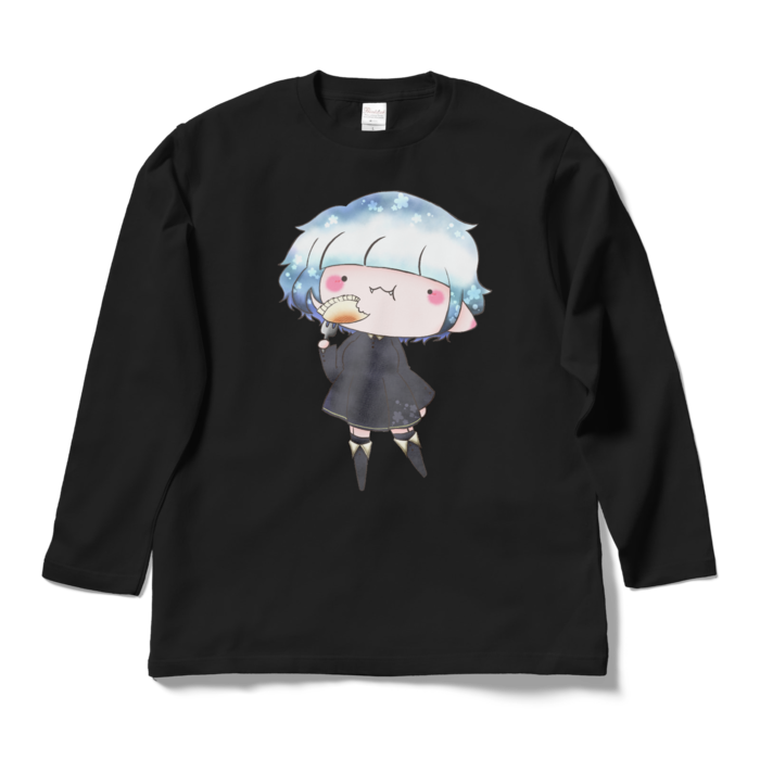 ロングスリーブTシャツ - L - ブラック