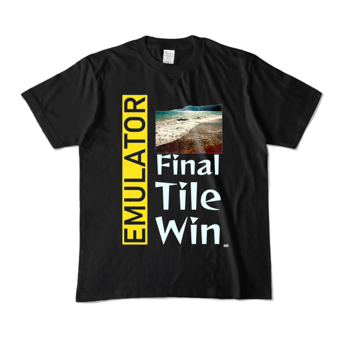 カラーTシャツ - M - ブラック (濃色)