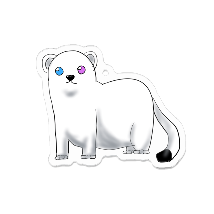 アクリルキーホルダー - 70 x 70 (mm)