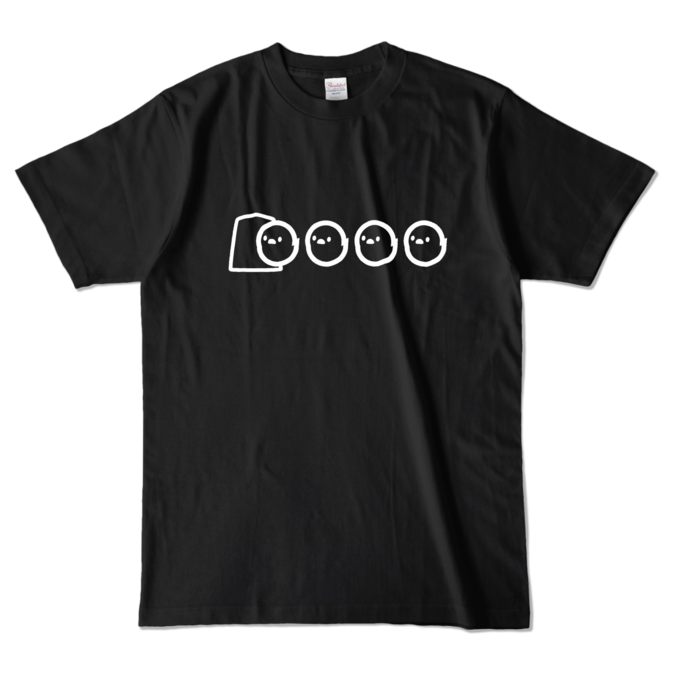 カラーTシャツ - L - ブラック (濃色)