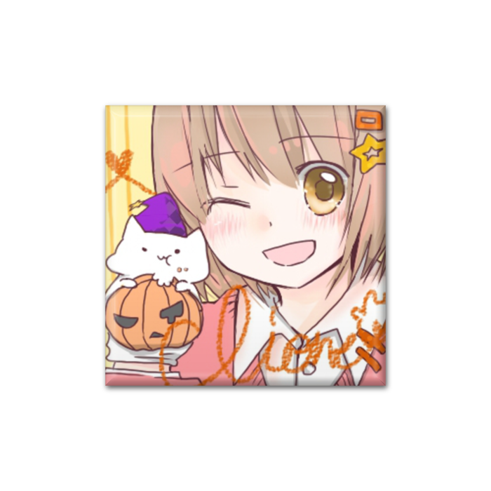 缶バッジ - 四角形40mm