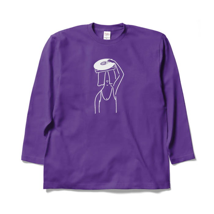 ロングスリーブTシャツ - XL - パープル