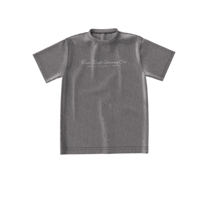 S - ビッグシルエットTシャツ(ミックスグレー)