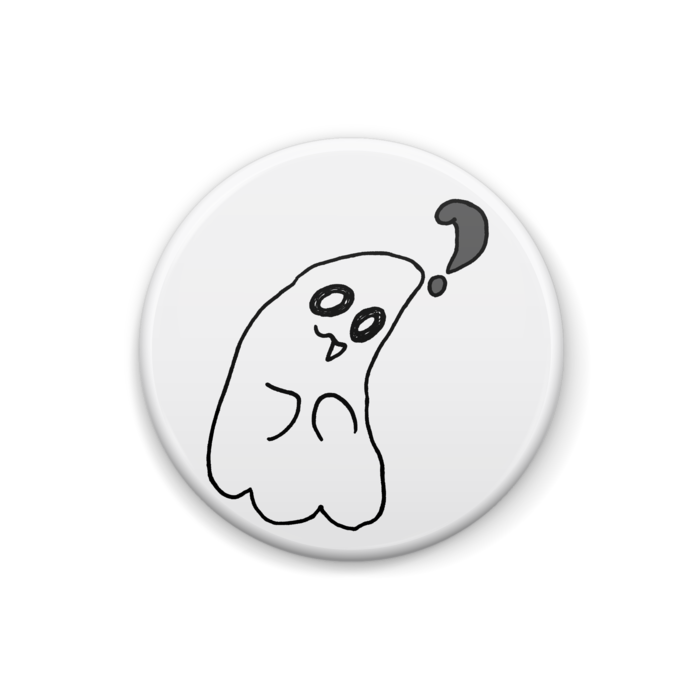 はてなおばけ缶バッジ25mm