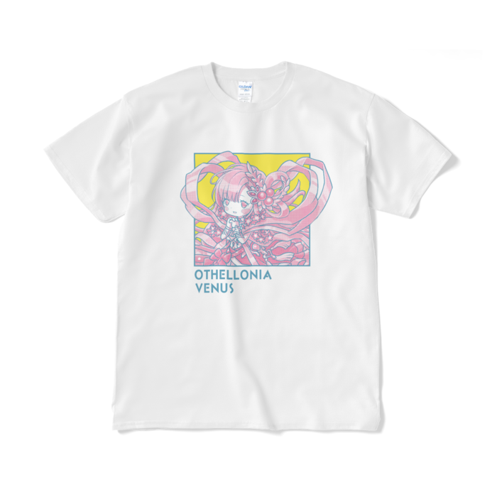 ちびキャラ「ヴィーナス」 デザインTシャツ（XL/ホワイト）