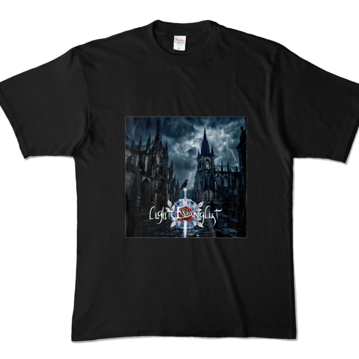 カラーTシャツ - XL - ブラック (濃色)
