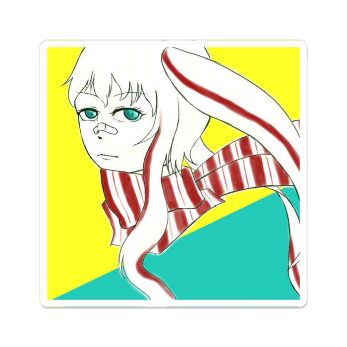 アクリルバッジ - 70 x 70 (mm)