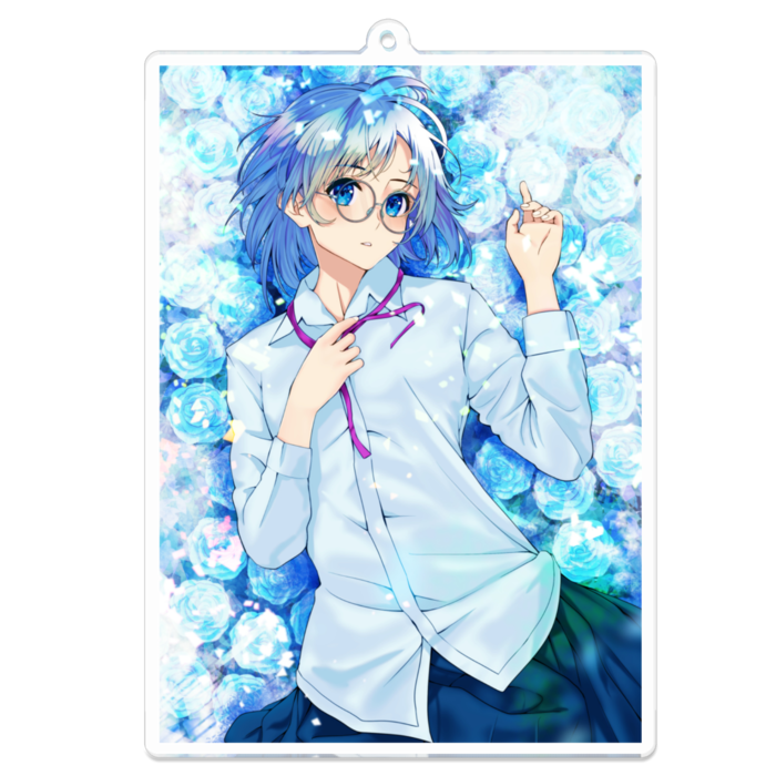 アクリルキーホルダー - 100 x 100 (mm)