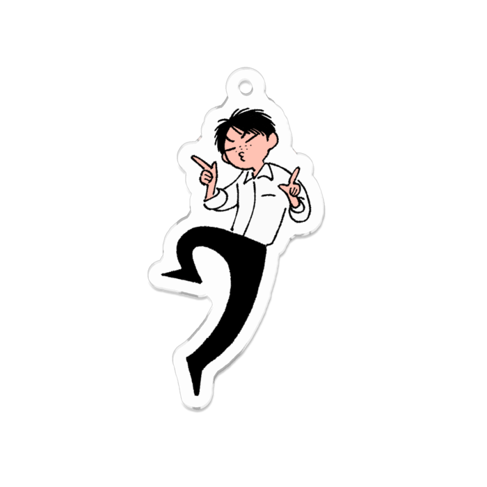 アクリルキーホルダー - 70 x 70 (mm)