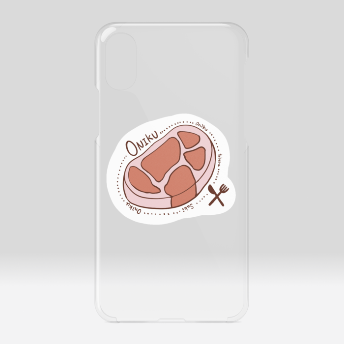 クリアiPhoneケース - iPhone X / XS