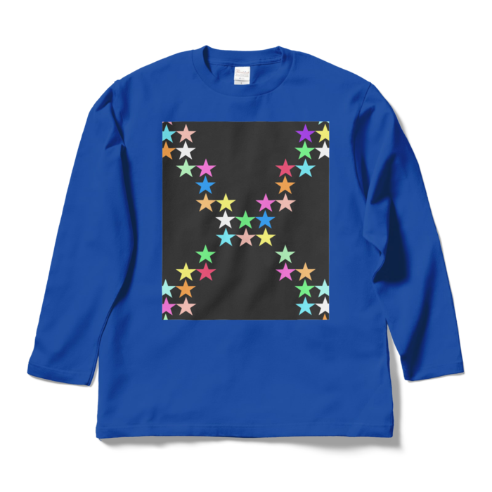 ロングスリーブTシャツ - L - ロイヤルブルー