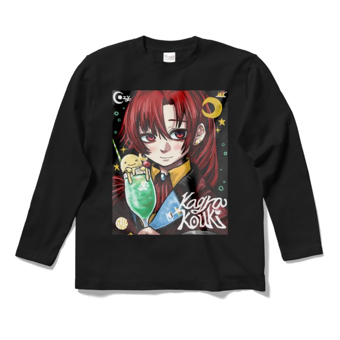ロングスリーブTシャツ - S - ブラック