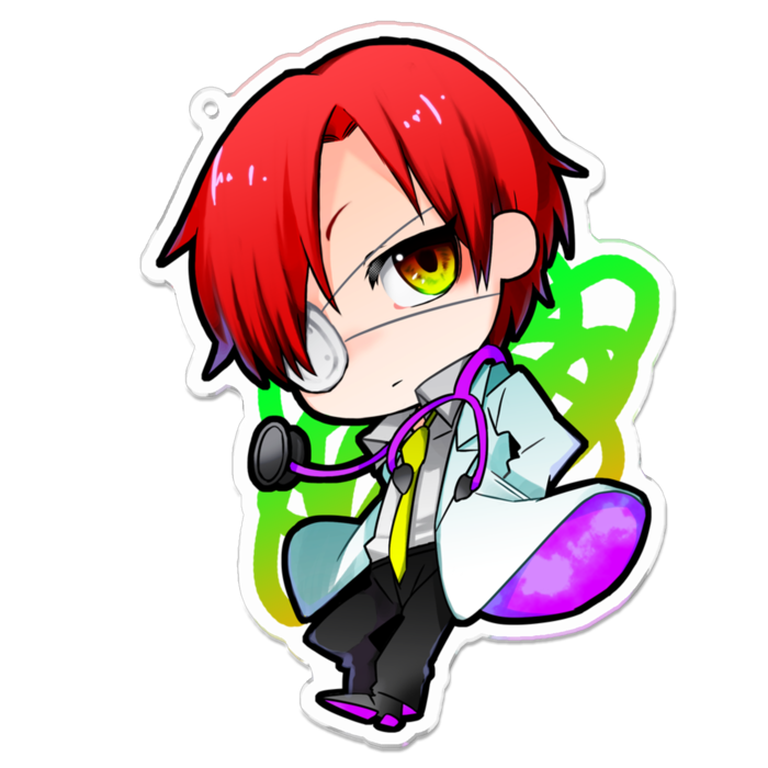 アクリルキーホルダー - 100 x 100 (mm)